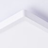 Brilliant Saltery Plafoniera Bianco, 1-Luce, Telecomando, Cambia colore