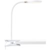 Brilliant Ubin Lampada con pinza LED Bianco, 1-Luce