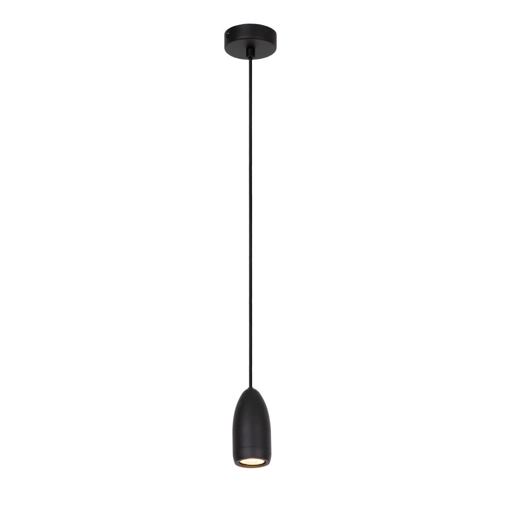 Lucide EVORA Lampada a Sospensione Nero, 1-Luce main product photo