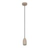 Lucide EVORA Lampada a Sospensione Grigio talpa, 1-Luce