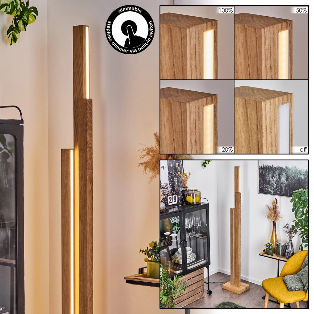Yofre Lampada da terra LED Écru, 3-Luci main product photo