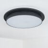 Caucete Plafoniera da esterno LED Nero, 1-Luce