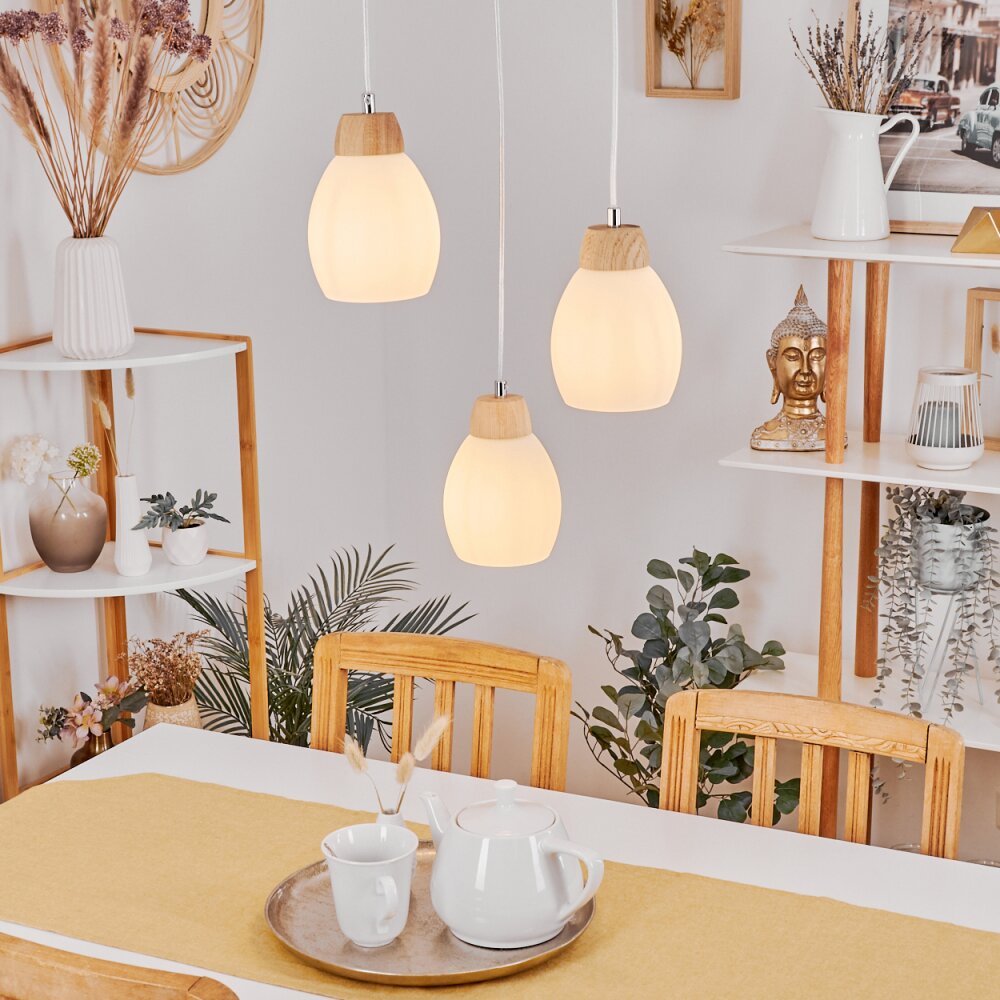 Ombucta Lampadario a sospensione Écru, 3-Luci main product photo