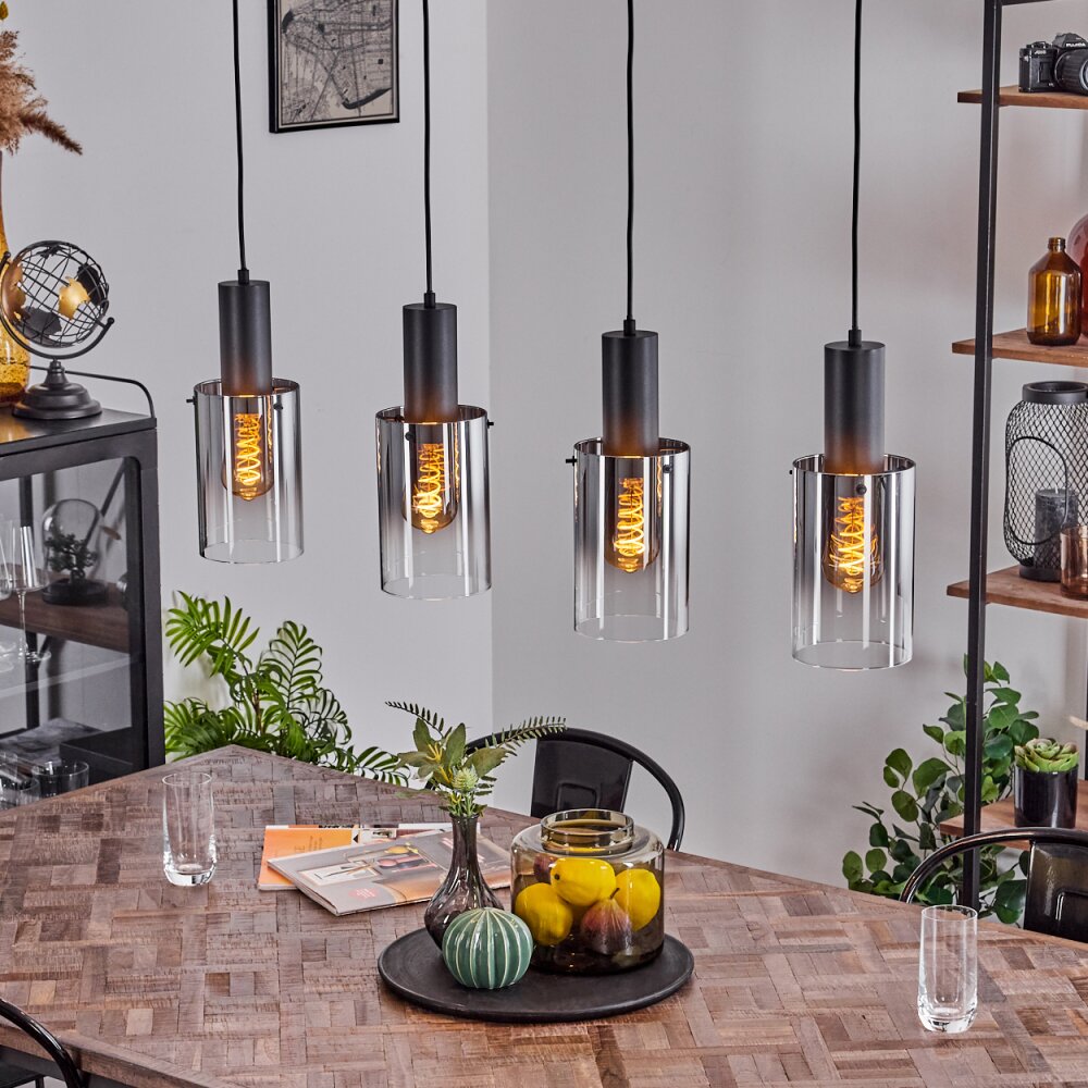 Sambour Lampada a Sospensione Nero, 4-Luci main product photo