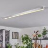 Dubuisson Plafoniera LED Alluminio, 1-Luce, Telecomando