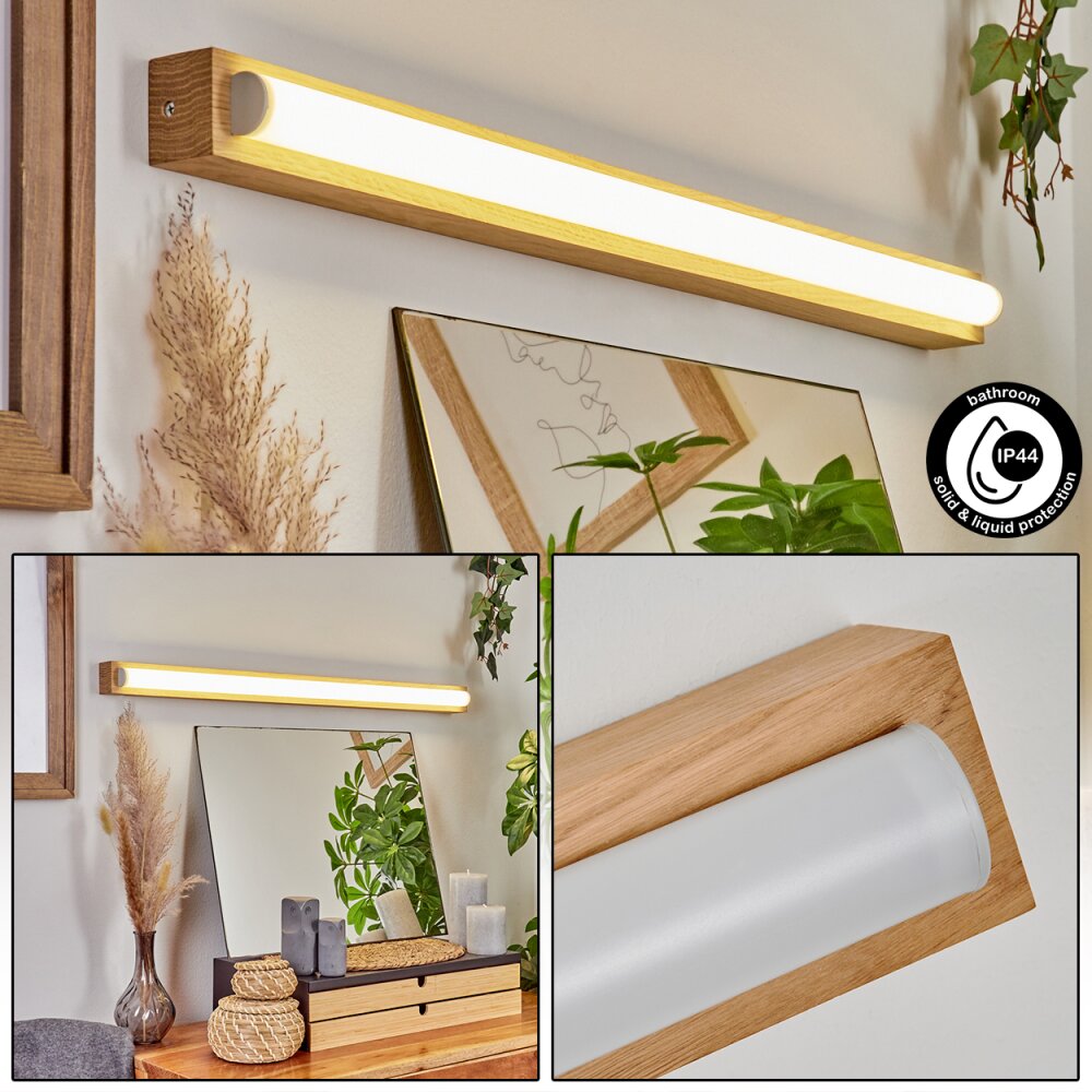 Paywawa Lampada da specchio LED Écru, 1-Luce main product photo