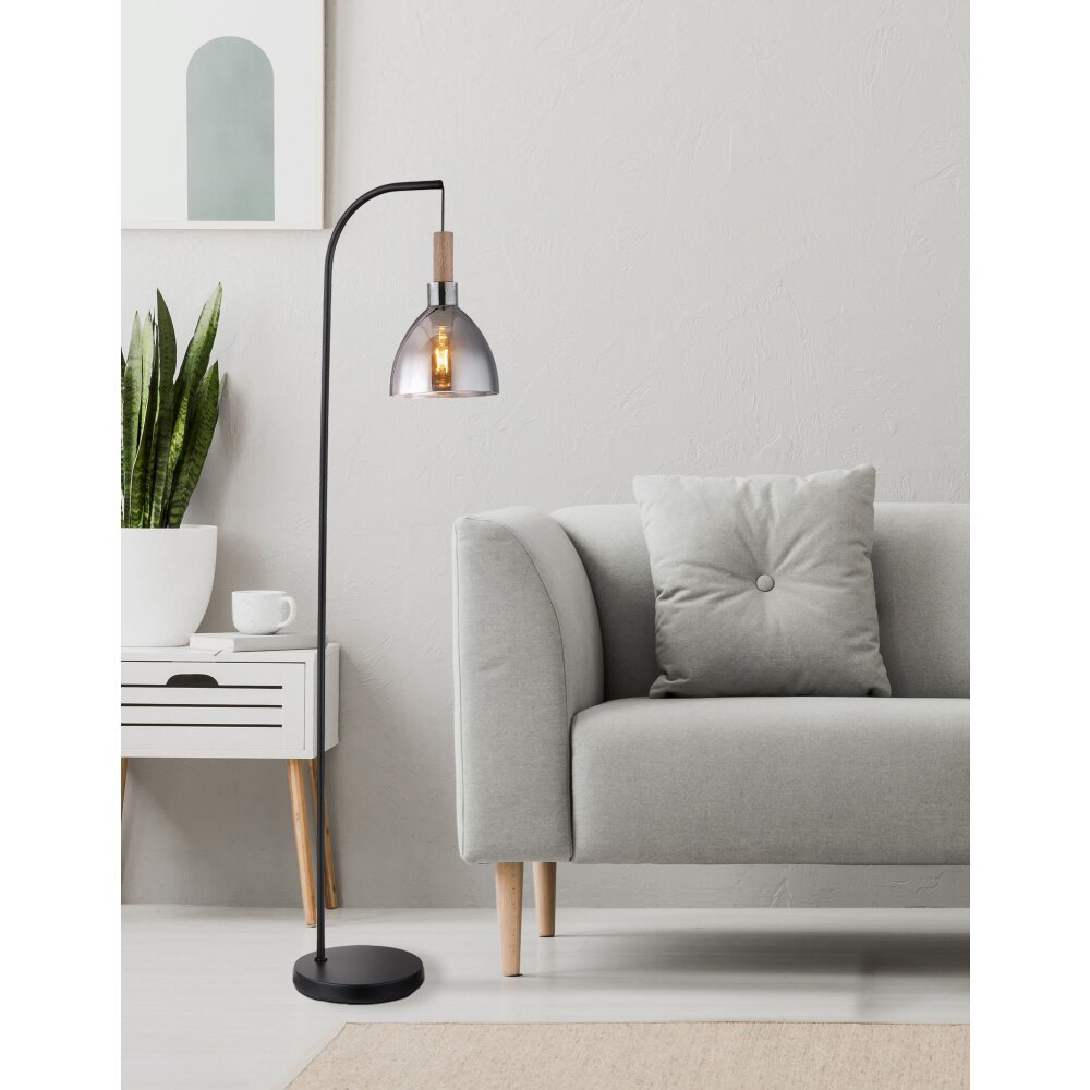 Globo MATTEA Lampada da terra Nero, 1-Luce main product photo