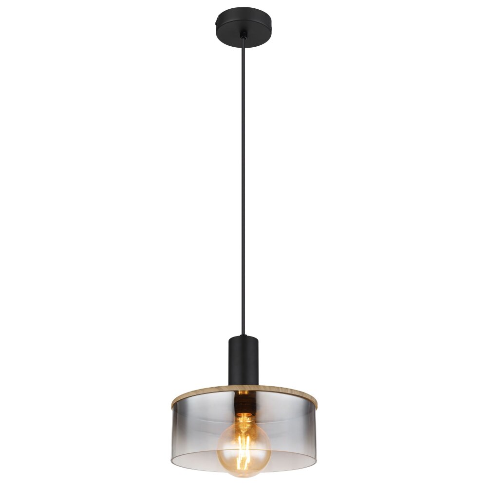 Globo CLASSIS Lampadario a sospensione Nero, 1-Luce main product photo