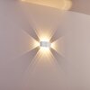 Homad Applique LED Alluminio, 1-Luce