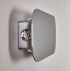 Homad Applique LED Alluminio, 1-Luce