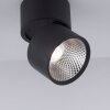 Paul Neuhaus PURE-NOLA Applique LED Nero, 1-Luce