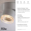 Paul Neuhaus PURE-NOLA Plafoniera LED Bianco, 2-Luci