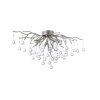 Paul Neuhaus ICICLE Plafoniera Argento, 4-Luci