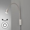 Fischer & Honsel Justi Applique LED Nichel opaco, 1-Luce