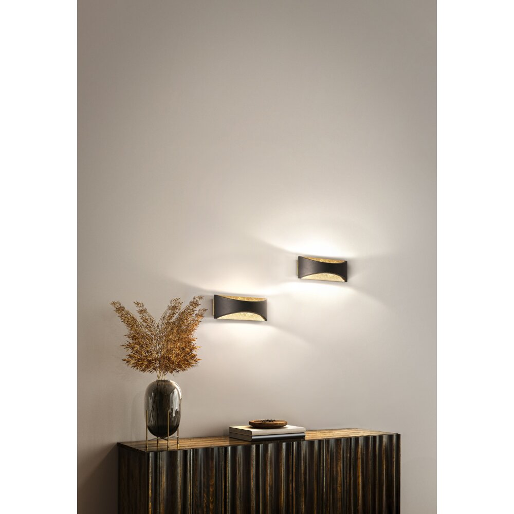 Fischer & Honsel Rio Applique LED Nero, 1-Luce main product photo