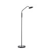 Fischer & Honsel Tallri Lampada da terra LED Nero, 1-Luce