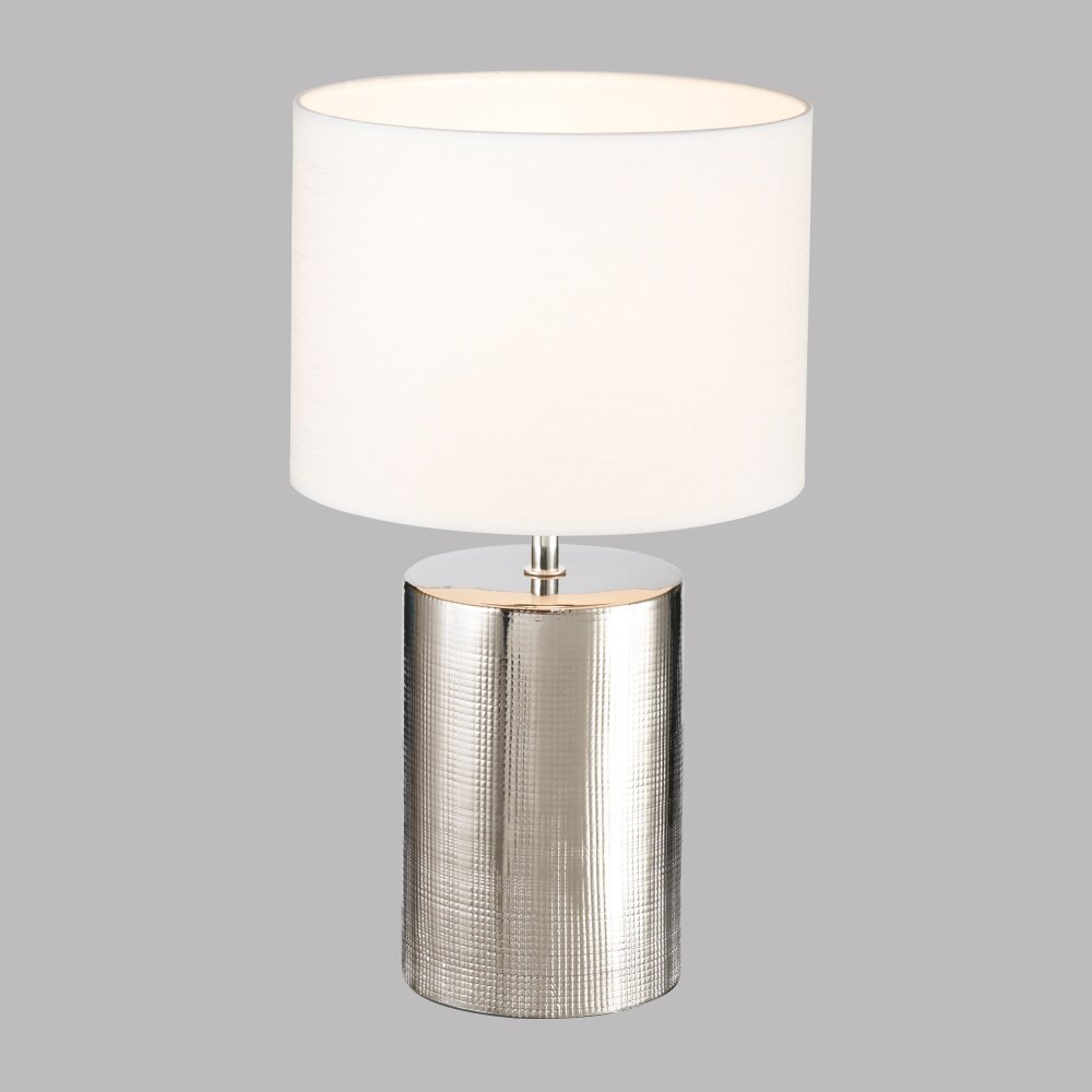 Fischer & Honsel Prata Lampada da tavolo Argento, 1-Luce main product photo