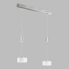 Fischer & Honsel Lavin Lampada a Sospensione LED Nichel opaco, 2-Luci