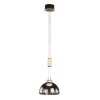 Fischer & Honsel Avignon Lampada a Sospensione LED Nero, 1-Luce