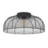 Eglo ROUNDHAM Lampadario a sospensione Ottone, Nero, 1-Luce