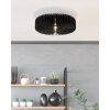 Eglo PALOMBAIA Plafoniera Nero, 1-Luce