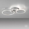 Leuchten-Direkt SEVENT Plafoniera LED Argento, 1-Luce