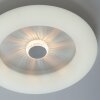 Leuchten-Direkt VERTIGO Plafoniera LED Bianco, 1-Luce, Telecomando