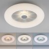 Leuchten-Direkt VERTIGO Plafoniera LED Bianco, 1-Luce, Telecomando