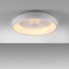 Leuchten-Direkt VERTIGO Plafoniera LED Bianco, 1-Luce, Telecomando