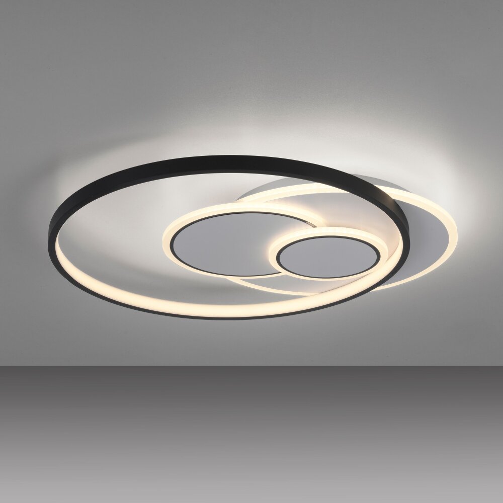 Paul Neuhaus MAILAK Plafoniera LED Nero, Bianco, 2-Luci main product photo