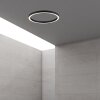 Paul Neuhaus PURE-LINES Plafoniera LED Antracite, 1-Luce, Telecomando