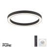 Paul Neuhaus PURE-LINES Plafoniera LED Antracite, 1-Luce, Telecomando