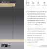Paul Neuhaus PURE-MOTO-RISE Lampada a Sospensione LED Oro, 3-Luci, Telecomando