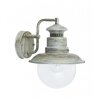 Brilliant Artu Applique da esterno Bianco, 1-Luce