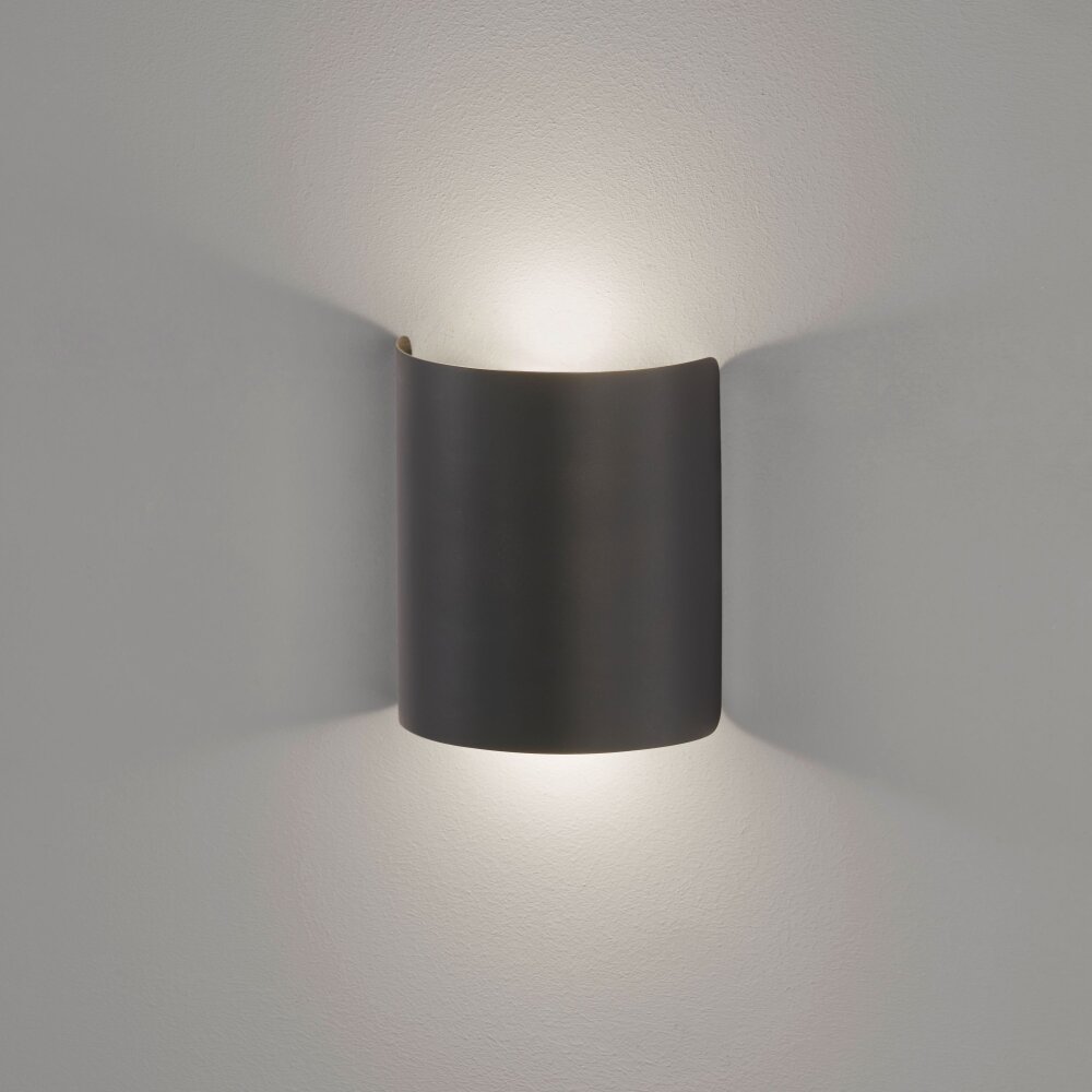 Fischer & Honsel Halv Applique LED Nero, 2-Luci main product photo
