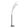 Fischer & Honsel Ellmau Lampada da terra LED Nero, 1-Luce