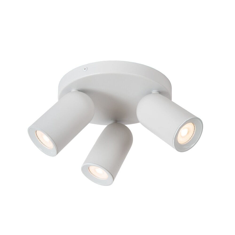 Lucide PUNCH Plafoniera Bianco, 3-Luci main product photo