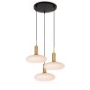 Lucide SINGALA Lampada a Sospensione Oro, Ottone, 3-Luci