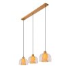 Lucide GUNHILD Lampada a Sospensione Oro, Ottone, 3-Luci