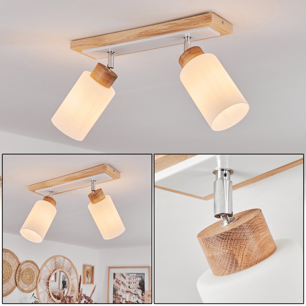 Represita Plafoniera Écru, Bianco, 2-Luci main product photo