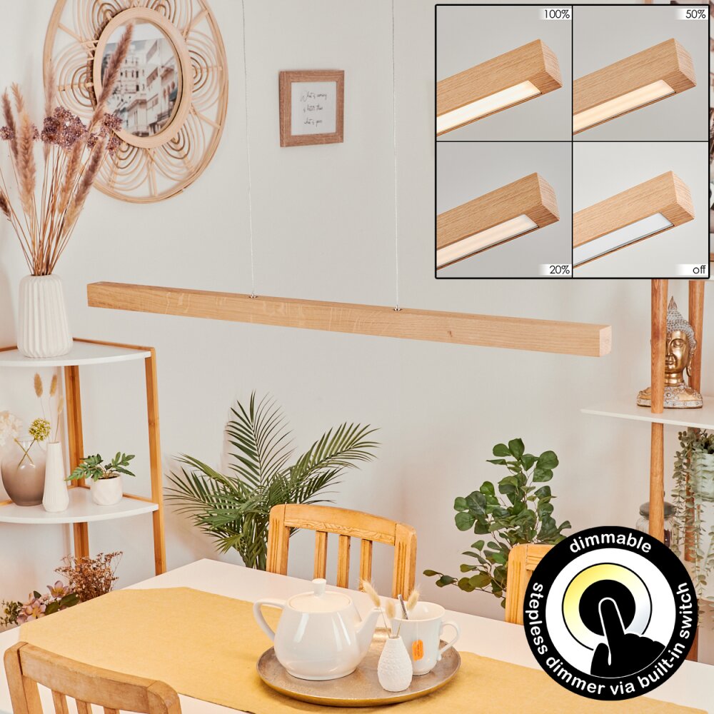 Mixto Lampada a Sospensione LED Cromo, Écru, 1-Luce main product photo