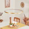 Calcium Lampada a Sospensione LED Ottone, 1-Luce
