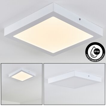 Leto Plafoniera da esterno LED Bianco, 1-Luce