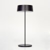 Kouvi Lampada da tavolo LED Nero, 1-Luce