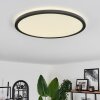 Hooper Plafoniera LED Nero, 1-Luce