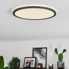 Hooper Plafoniera LED Nero, 1-Luce