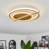 Evolene Plafoniera LED Oro, 1-Luce