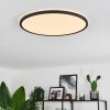 Hooper Plafoniera LED Nero, 1-Luce