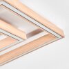 Surisultana Plafoniera LED Legno chiaro, 2-Luci