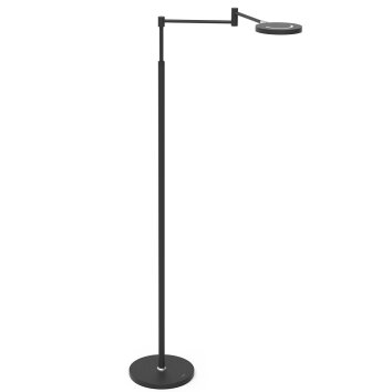 Steinhauer Soleil Lampada da terra LED Nero, 1-Luce